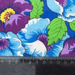 Ткань бязь 150 см плательная ЛЮКС рис. 1497/1 (синий)